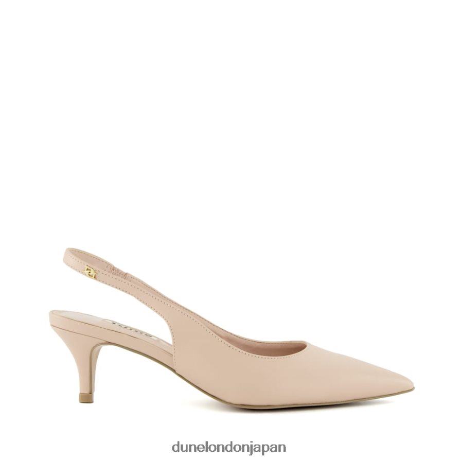 国会議事堂 スリングバックコートシューズ ヌード 女性 Dune London 4JB82R458