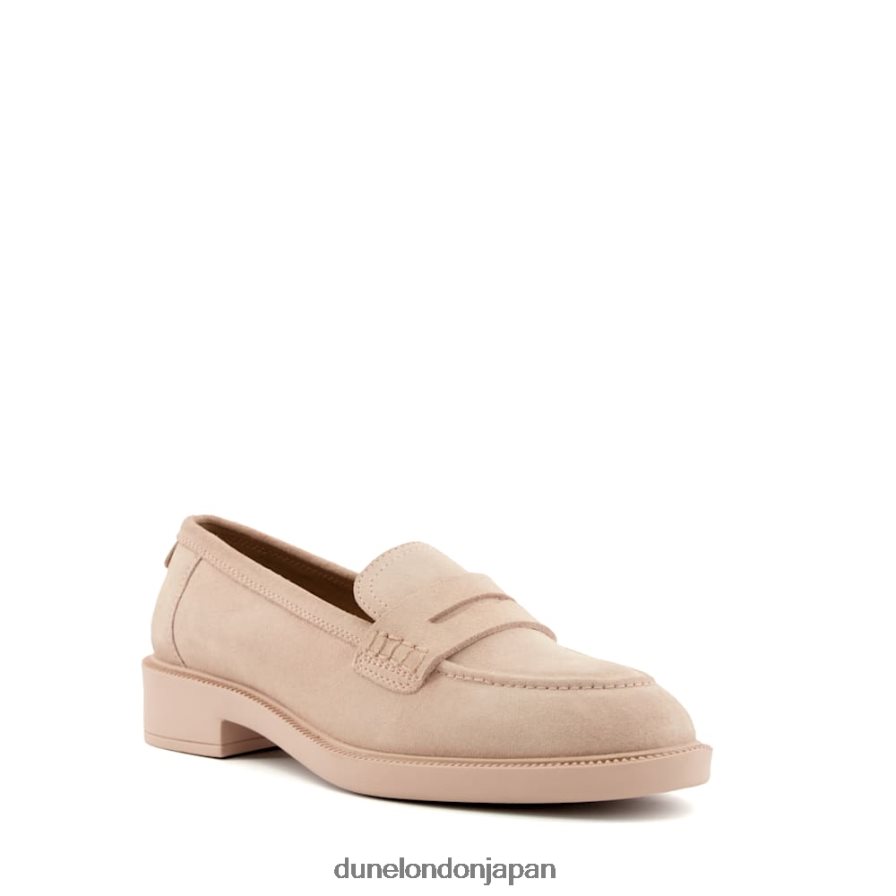 ガゼル ペニートリム ローファー ピンク 女性 Dune London 4JB82R468