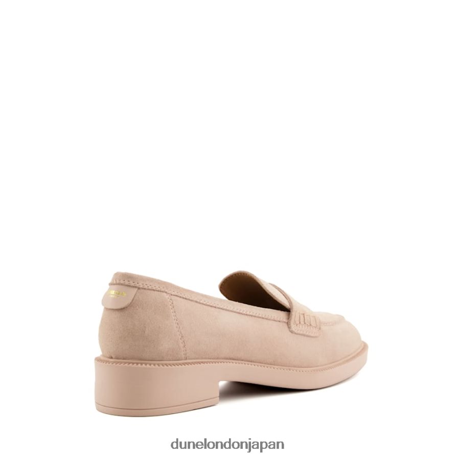 ガゼル ペニートリム ローファー ピンク 女性 Dune London 4JB82R468