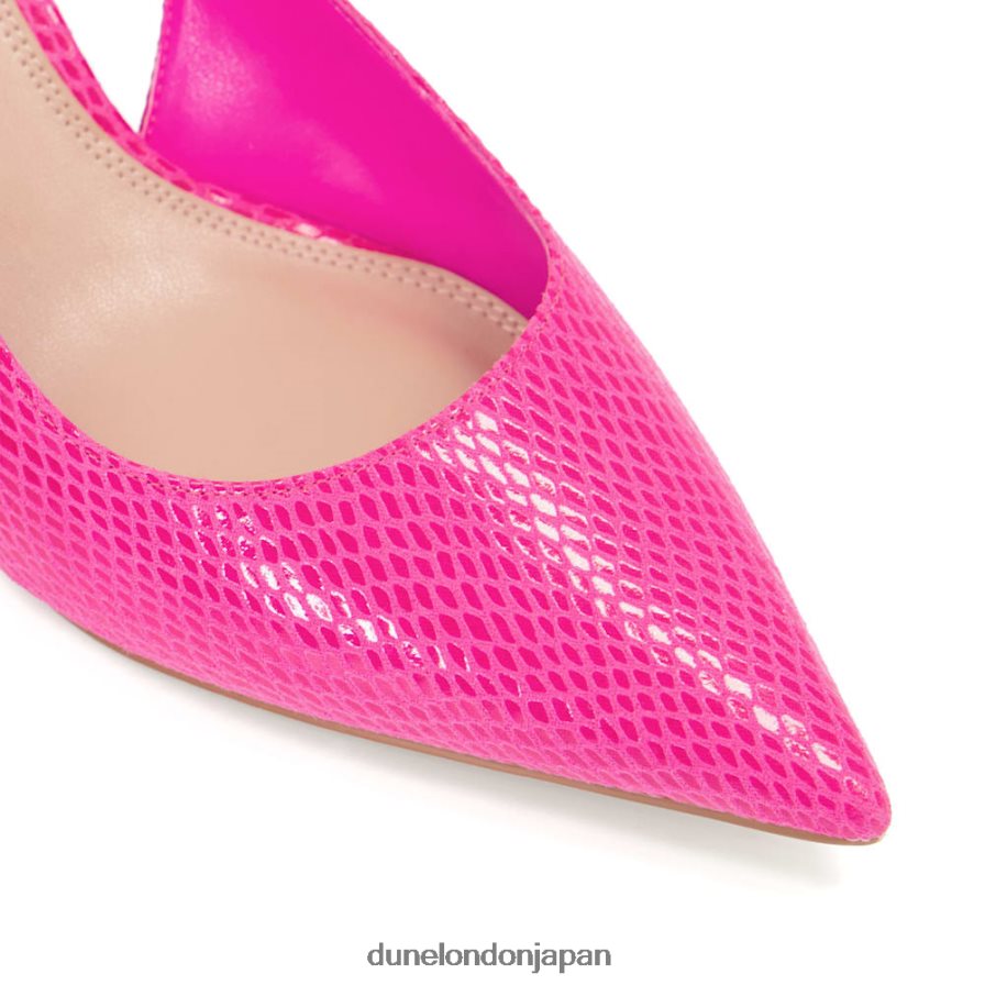 クリップ フレアヒール スリングバック コートシューズ ピンク 女性 Dune London 4JB82R487