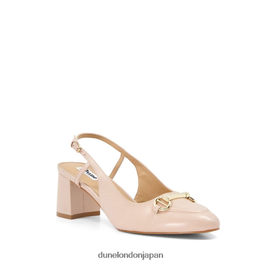キャシー ワイドフィット スリングバック コートシューズ ヌード 女性 Dune London 4JB82R498