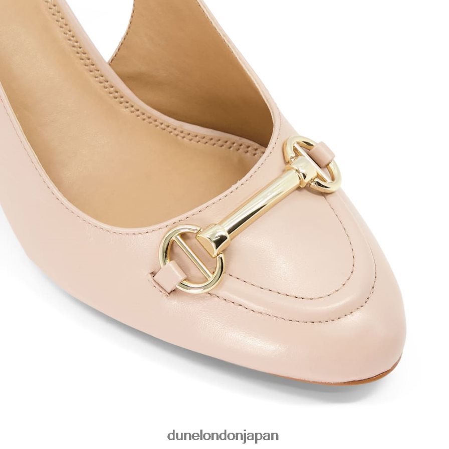 キャシー ワイドフィット スリングバック コートシューズ ヌード 女性 Dune London 4JB82R498