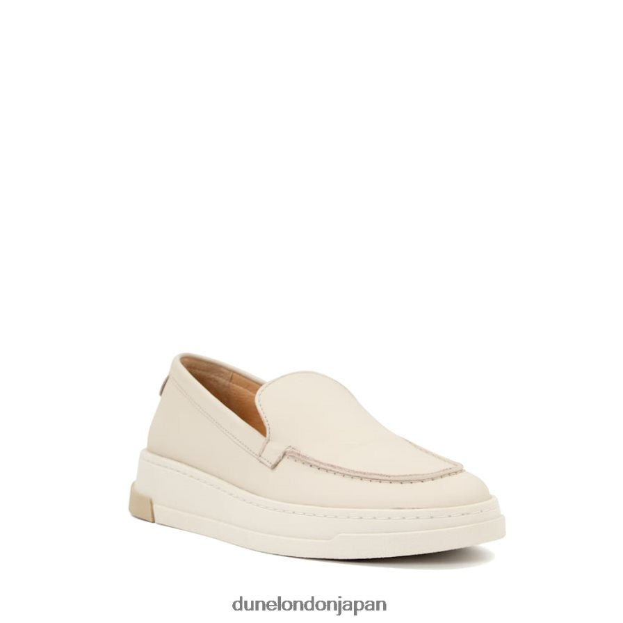 生成する ウェッジヒール ローファー オフホワイト 女性 Dune London 4JB82R553