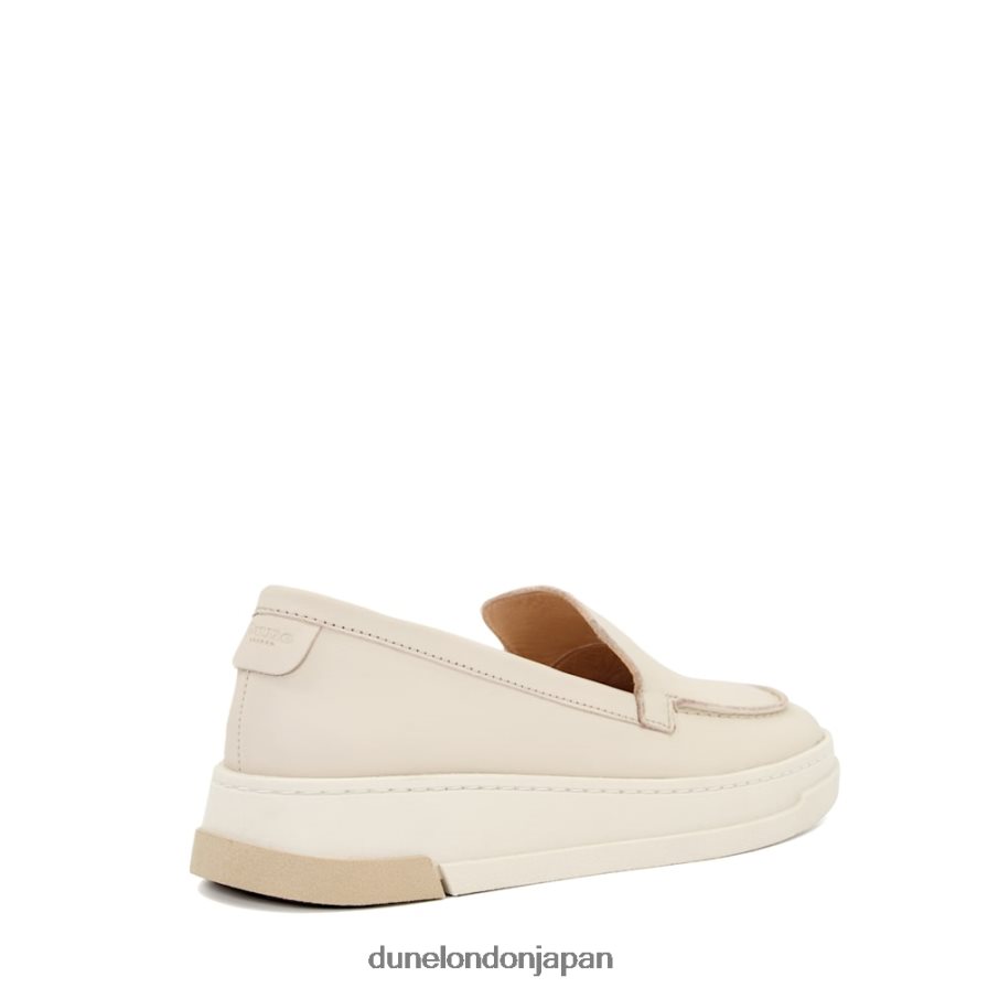 生成する ウェッジヒール ローファー オフホワイト 女性 Dune London 4JB82R553