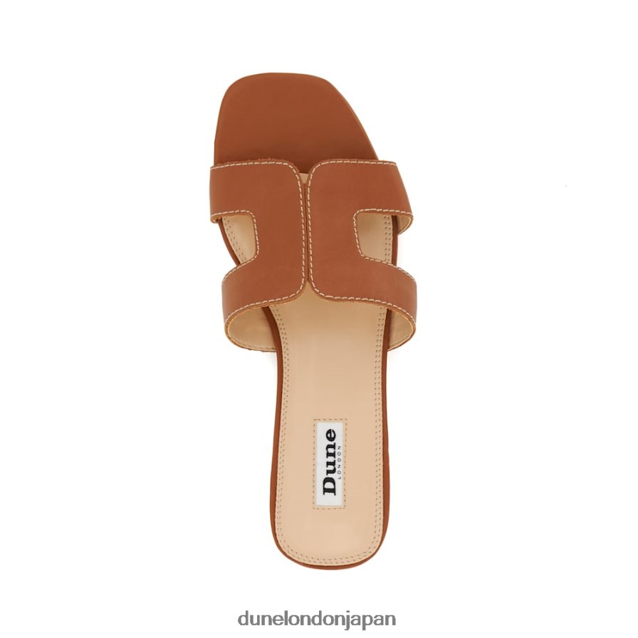 ルーペ スマートスライダーサンダル 黄褐色 女性 Dune London 4JB82R5