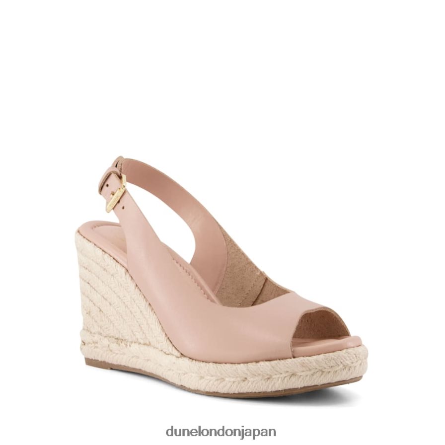 キミー ピープトゥウェッジ 赤面 女性 Dune London 4JB82R600