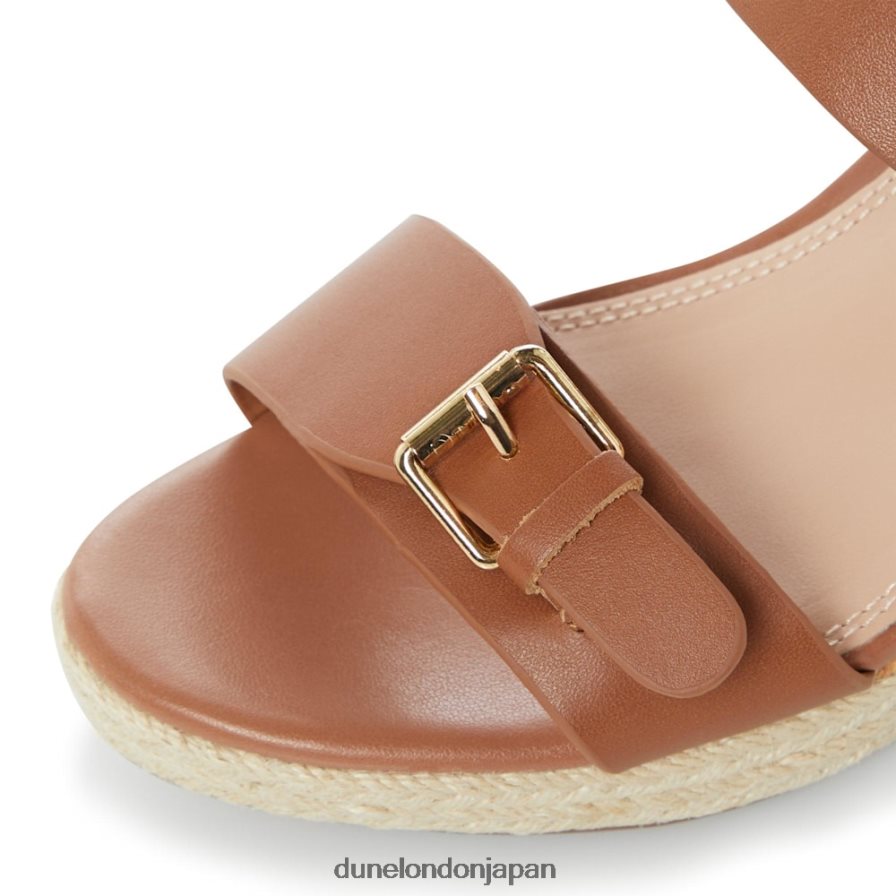 ケンディル ウェッジサンダル 黄褐色 女性 Dune London 4JB82R621