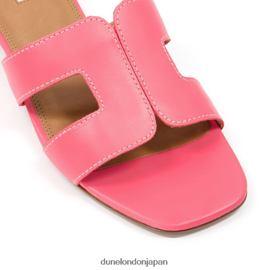 ルーペ スマートスライダーサンダル ピンク 女性 Dune London 4JB82R635