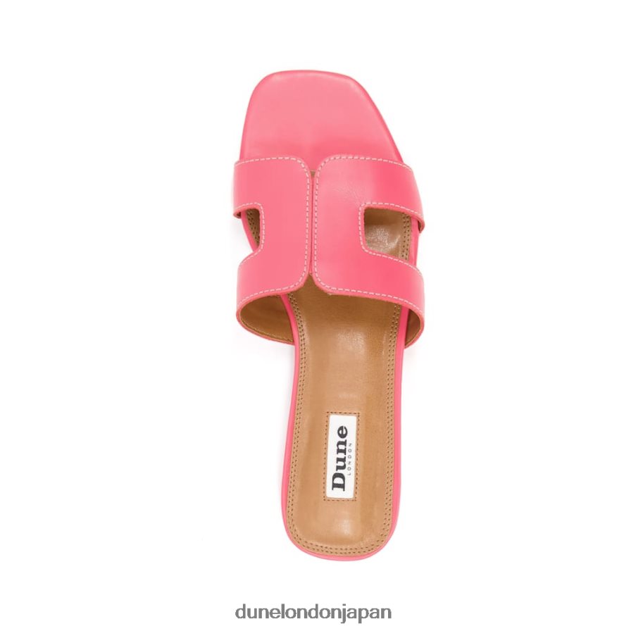ルーペ スマートスライダーサンダル ピンク 女性 Dune London 4JB82R635