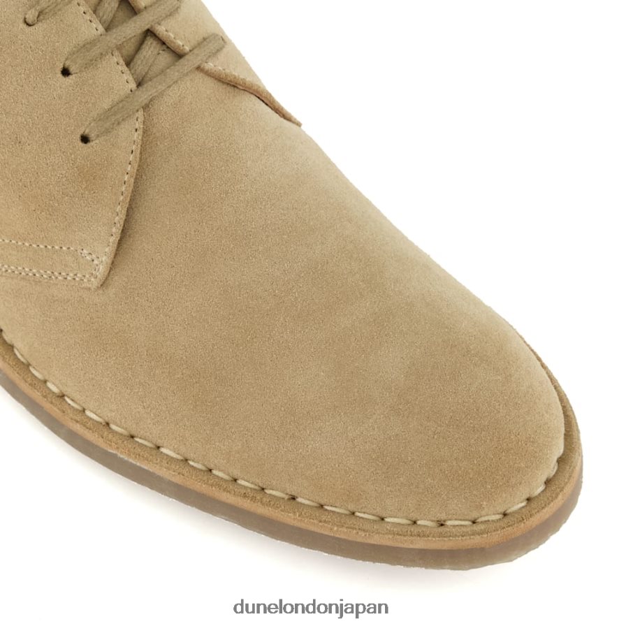ブルックド カジュアルなスエードレースアップシューズ 石 男性 Dune London 4JB82R704