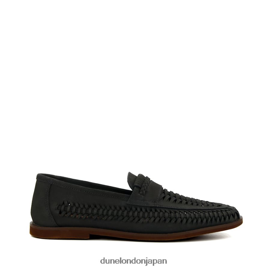 レンガ カジュアルなウーブンローファー ダークネイビー 男性 Dune London 4JB82R710