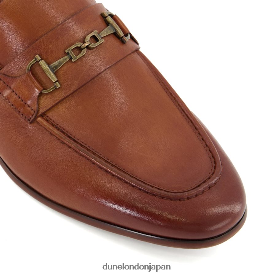 制裁 スナッフルトリム ローファー 黄褐色 男性 Dune London 4JB82R714