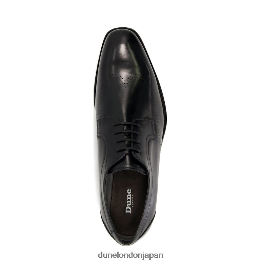シース スマートなダービーシューズ 黒 男性 Dune London 4JB82R723