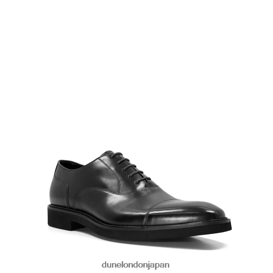 シロ レザーレースアップオックスフォードシューズ 黒 男性 Dune London 4JB82R734
