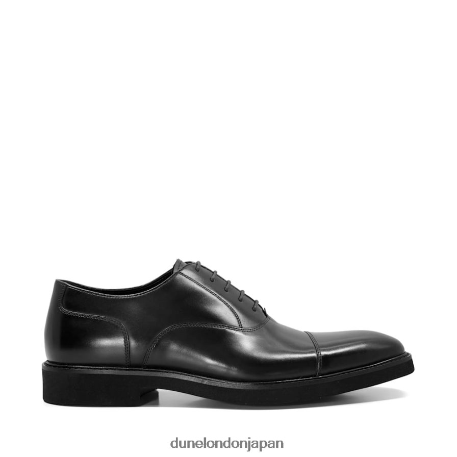 シロ レザーレースアップオックスフォードシューズ 黒 男性 Dune London 4JB82R734