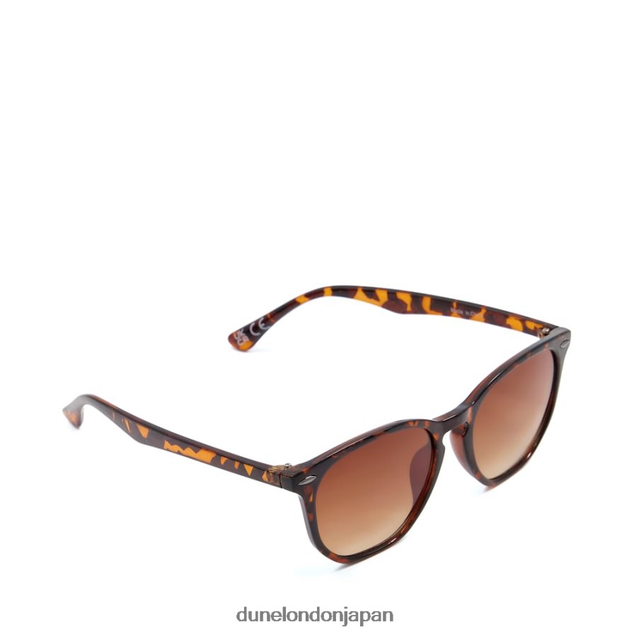 オスペン 透明フレームのサングラス べっ甲 男性 Dune London 4JB82R739