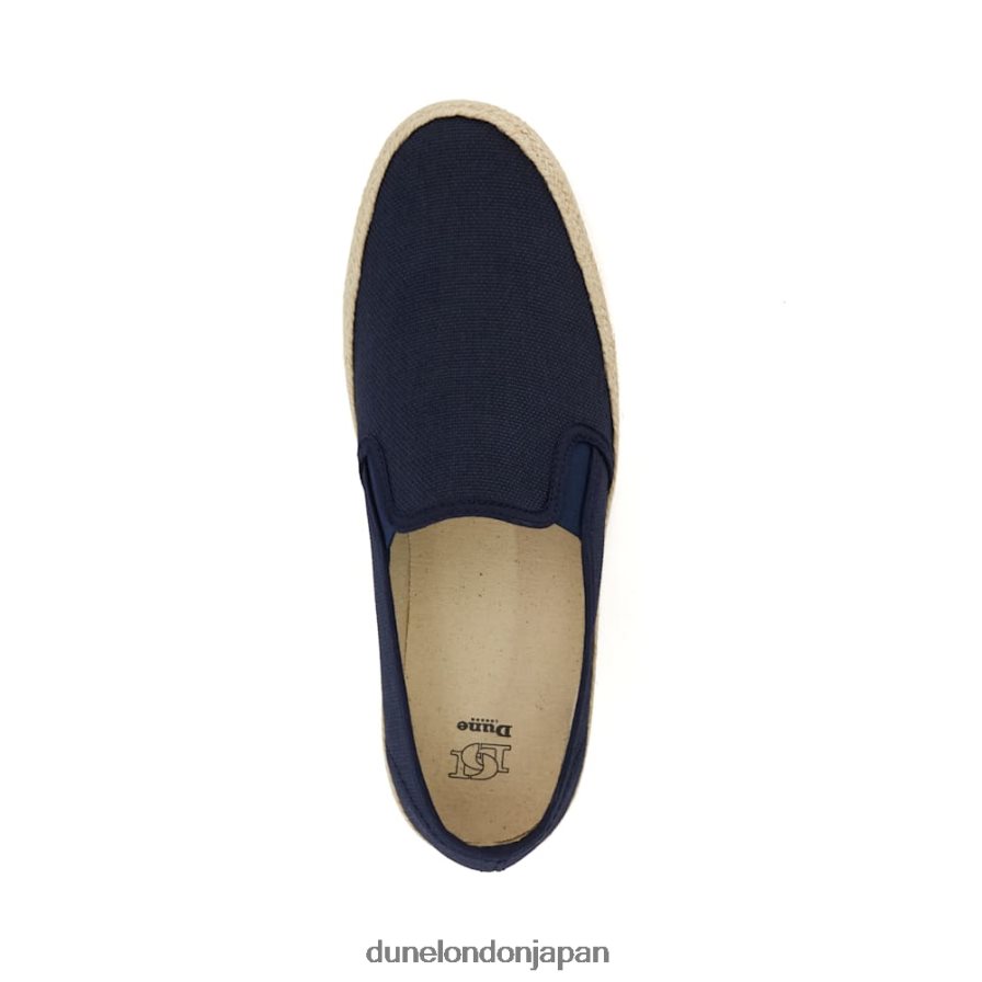 ファインドレー カジュアルシューズ 海軍 男性 Dune London 4JB82R758