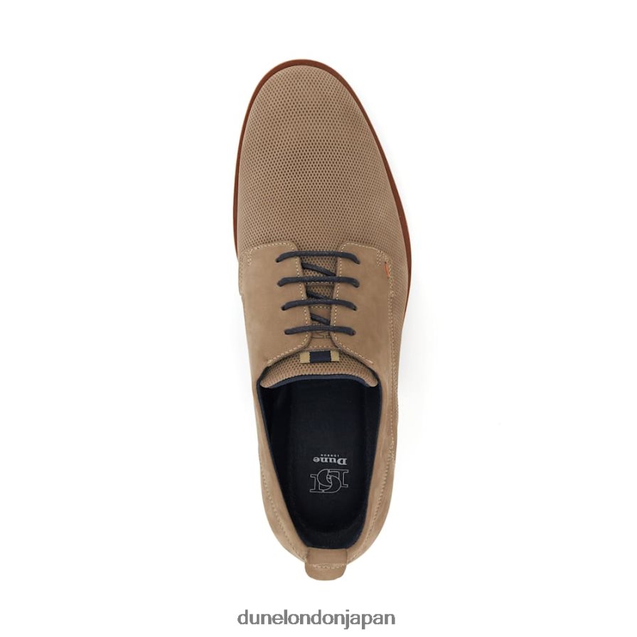バーナベイ カジュアルなギブソンシューズ グレー 男性 Dune London 4JB82R773