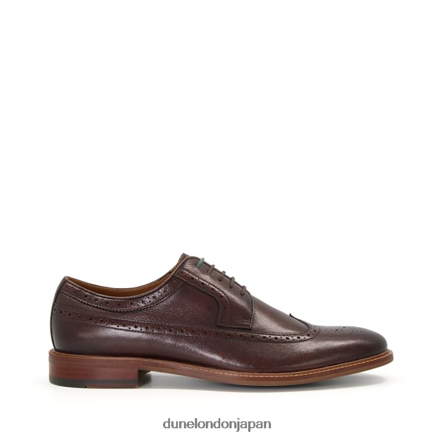 優れた ウィングチップブローグシューズ 茶色 男性 Dune London 4JB82R786