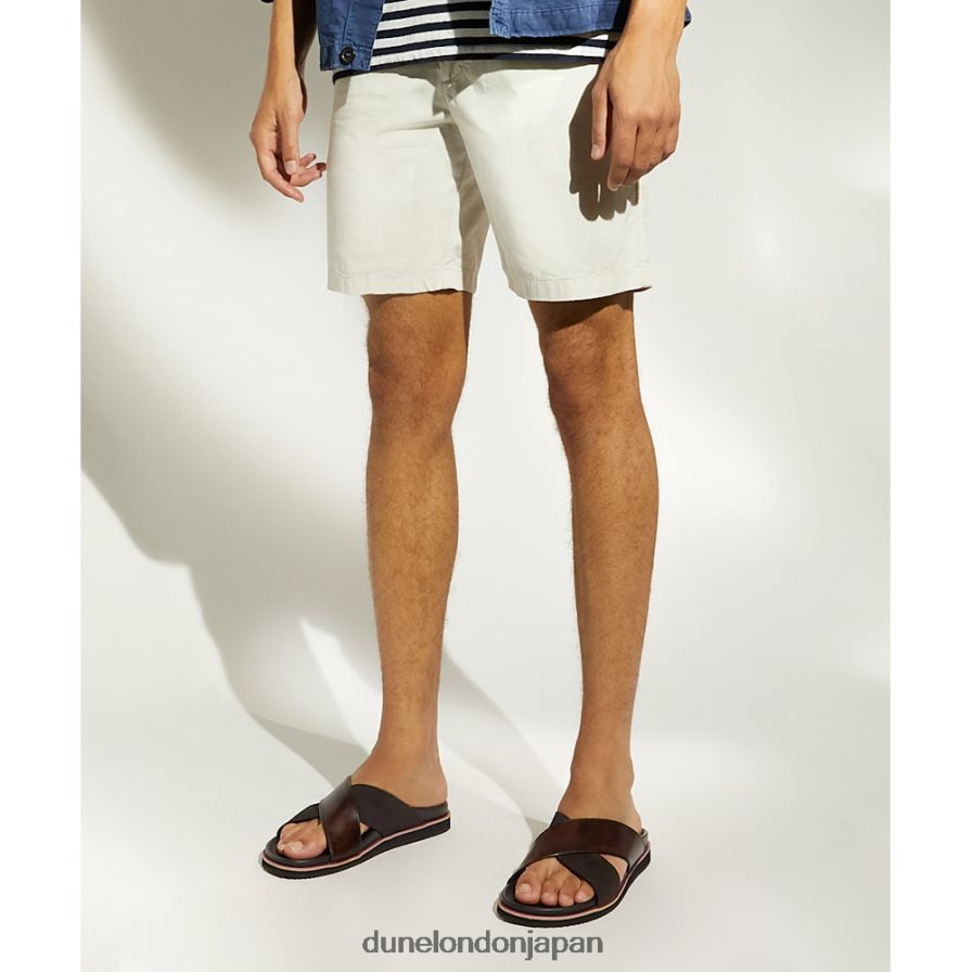いた クロスオーバーストラップ レザーサンダル 茶色 男性 Dune London 4JB82R803