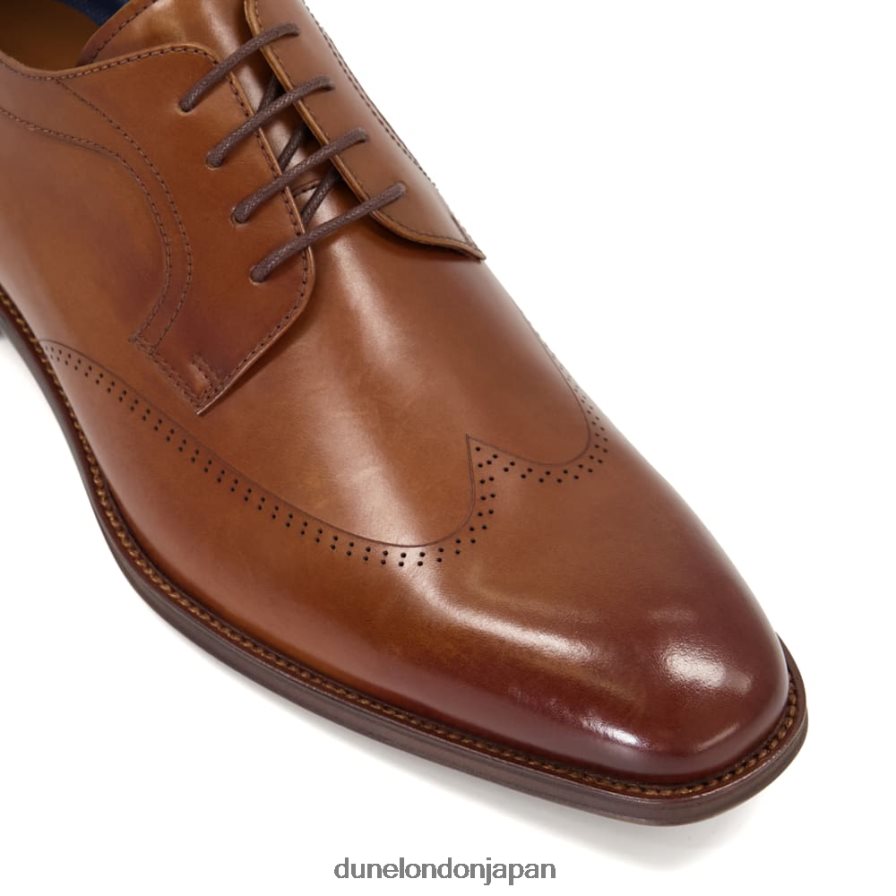シース スマートなダービーシューズ 黄褐色 男性 Dune London 4JB82R804