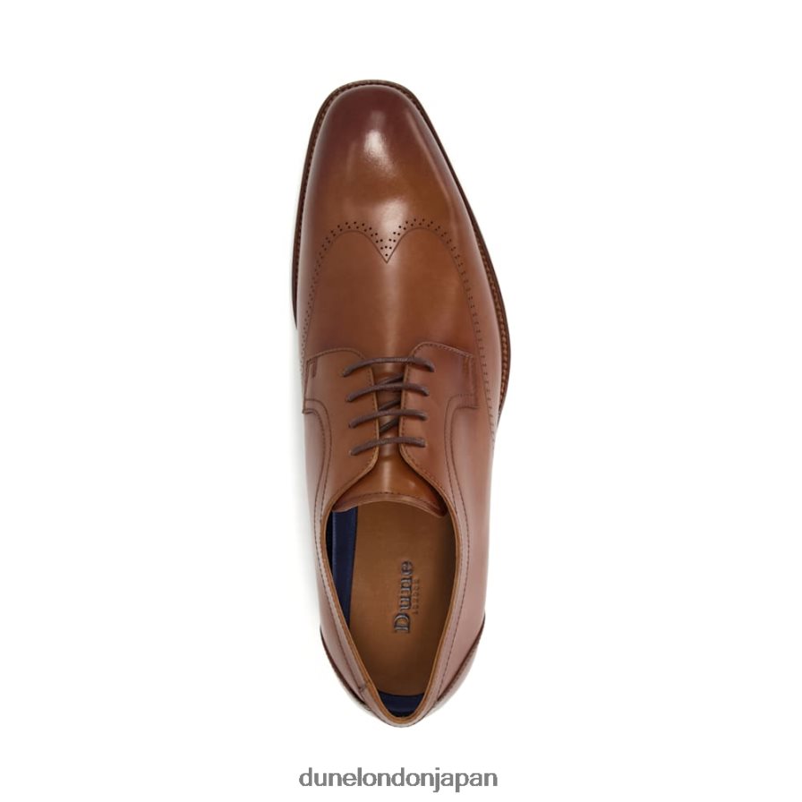 シース スマートなダービーシューズ 黄褐色 男性 Dune London 4JB82R804