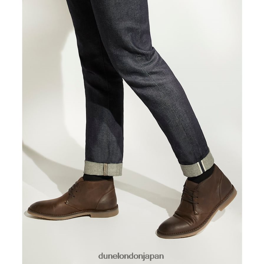 現金化された カジュアルなチャッカブーツ 茶色 男性 Dune London 4JB82R820