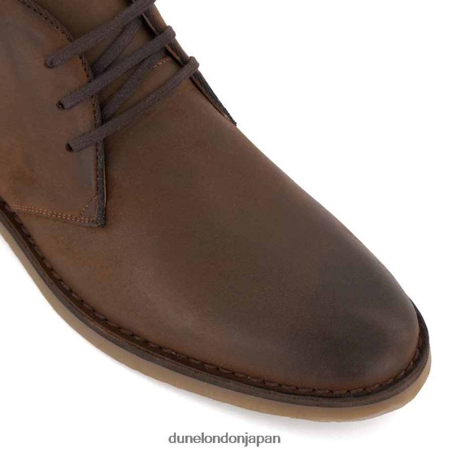 現金化された カジュアルなチャッカブーツ 茶色 男性 Dune London 4JB82R820