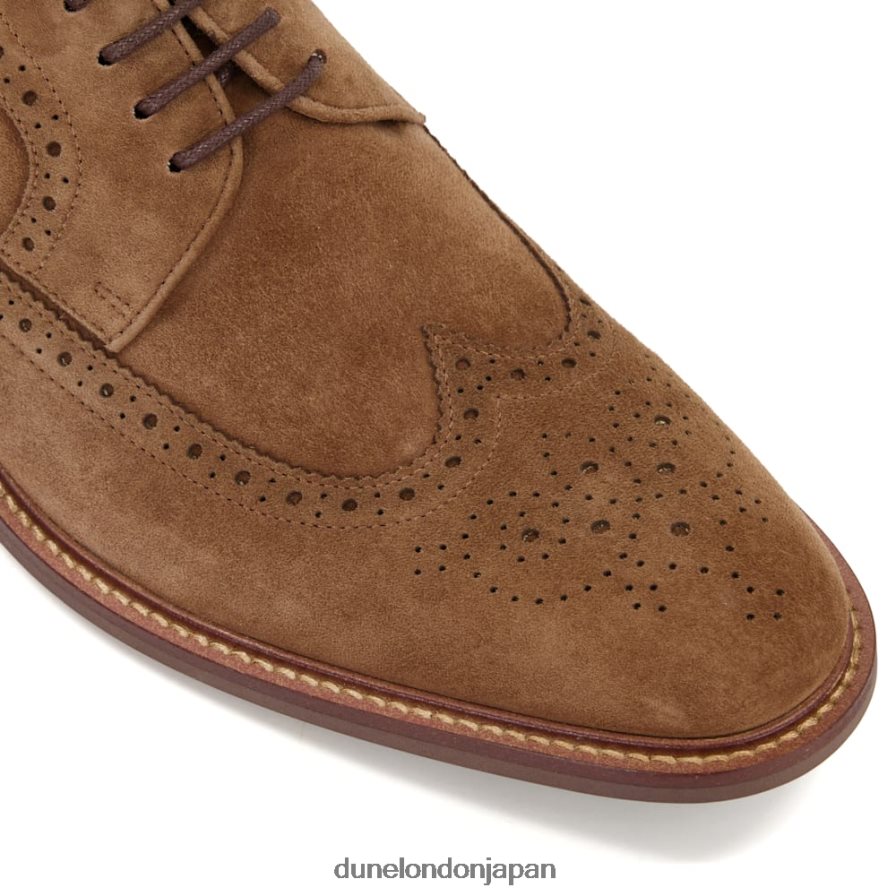 優れた ウィングチップブローグシューズ 茶色 男性 Dune London 4JB82R841