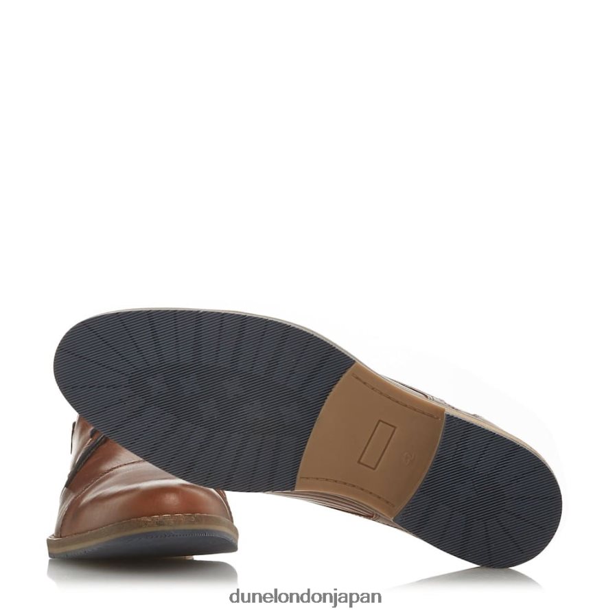 チグウェル レースアップチャッカブーツ 黄褐色 男性 Dune London 4JB82R869