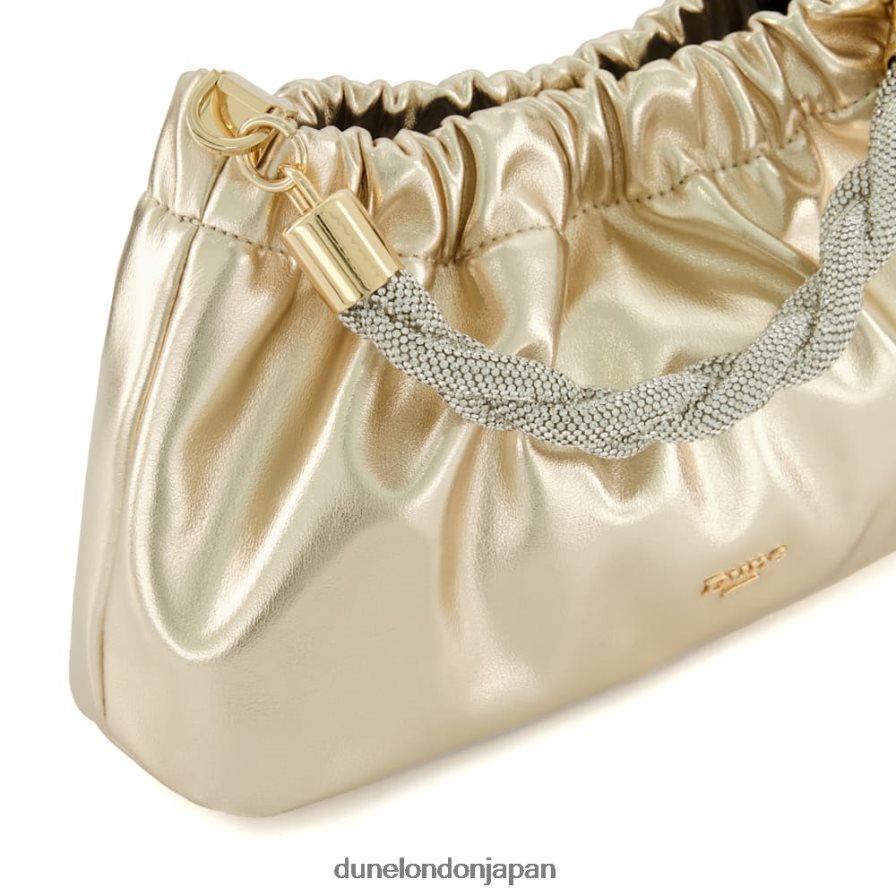 大当たり ディアマンテディテール クラッチバッグ ローズゴールド 女性 Dune London 4JB82R90
