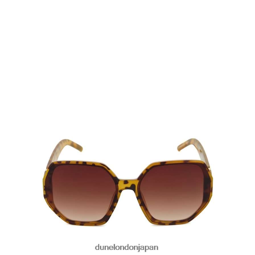 グレイシーズ 特大サングラス べっ甲 女性 Dune London 4JB82R95