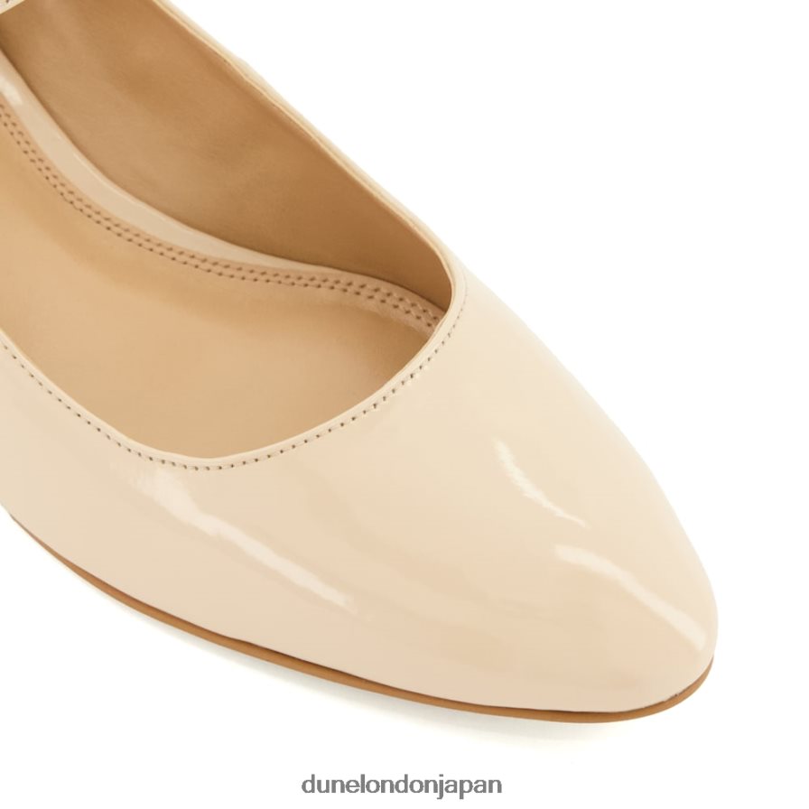 ヒッピー パテントレザー メリージェーン シューズ 赤面 女性 Dune London 4JB82R98