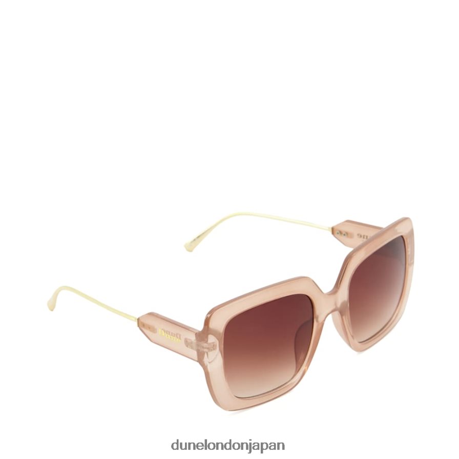 グレースランド オーバーサイズスクエアサングラス 赤面 女性 Dune London 4JB82R99