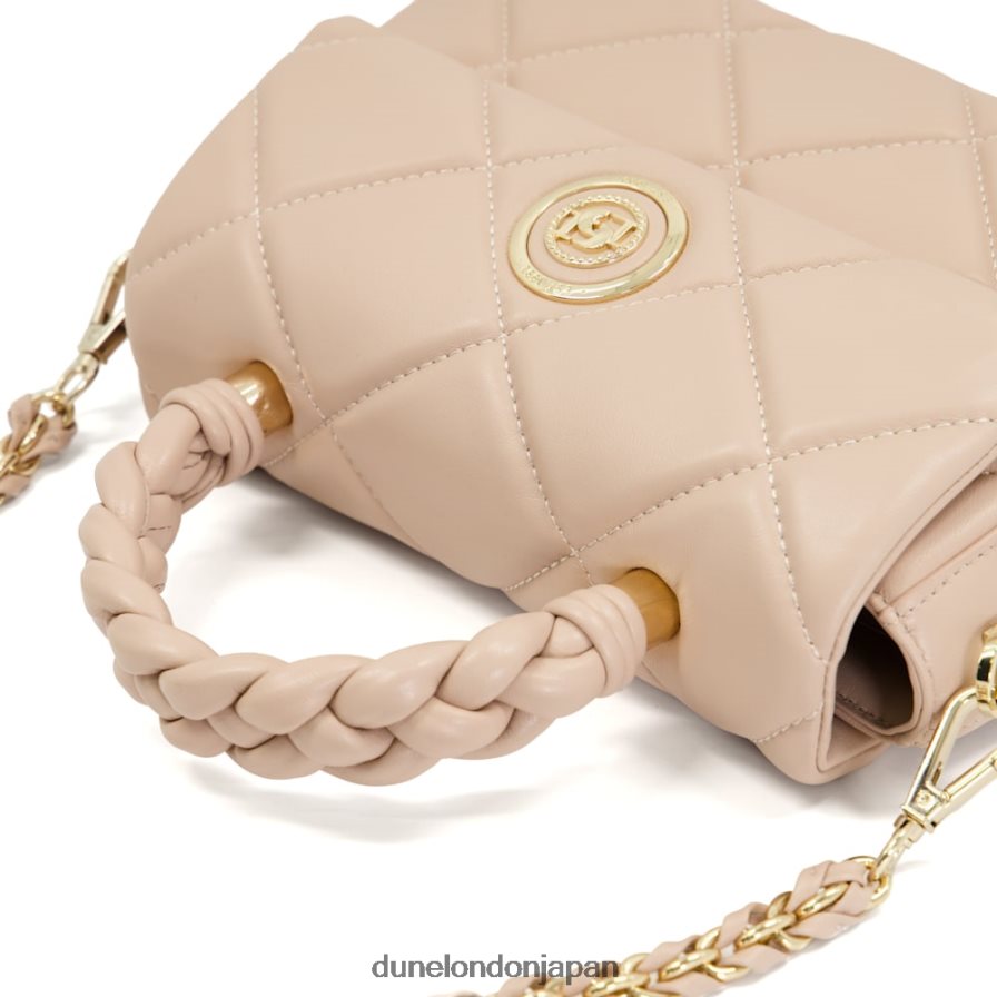 公爵夫人P スモール プリーツトップハンドル キルティンググラブバッグ 赤面 女性 Dune London 4JB82R183