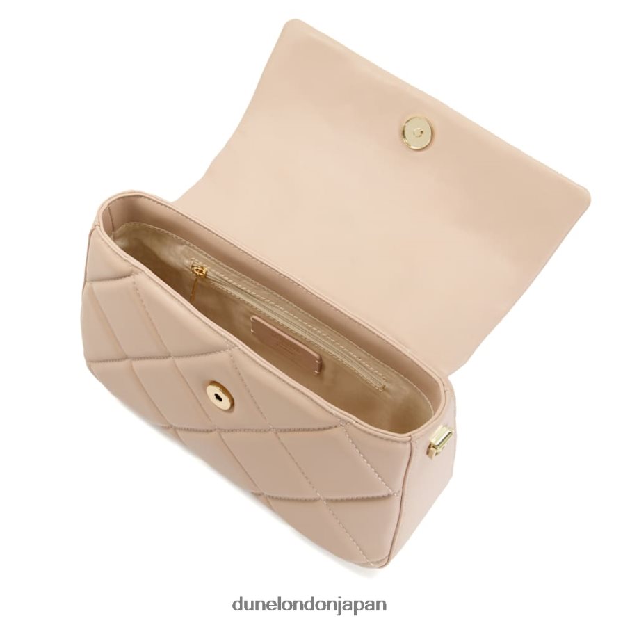 公爵夫人P スモール プリーツトップハンドル キルティンググラブバッグ 赤面 女性 Dune London 4JB82R183